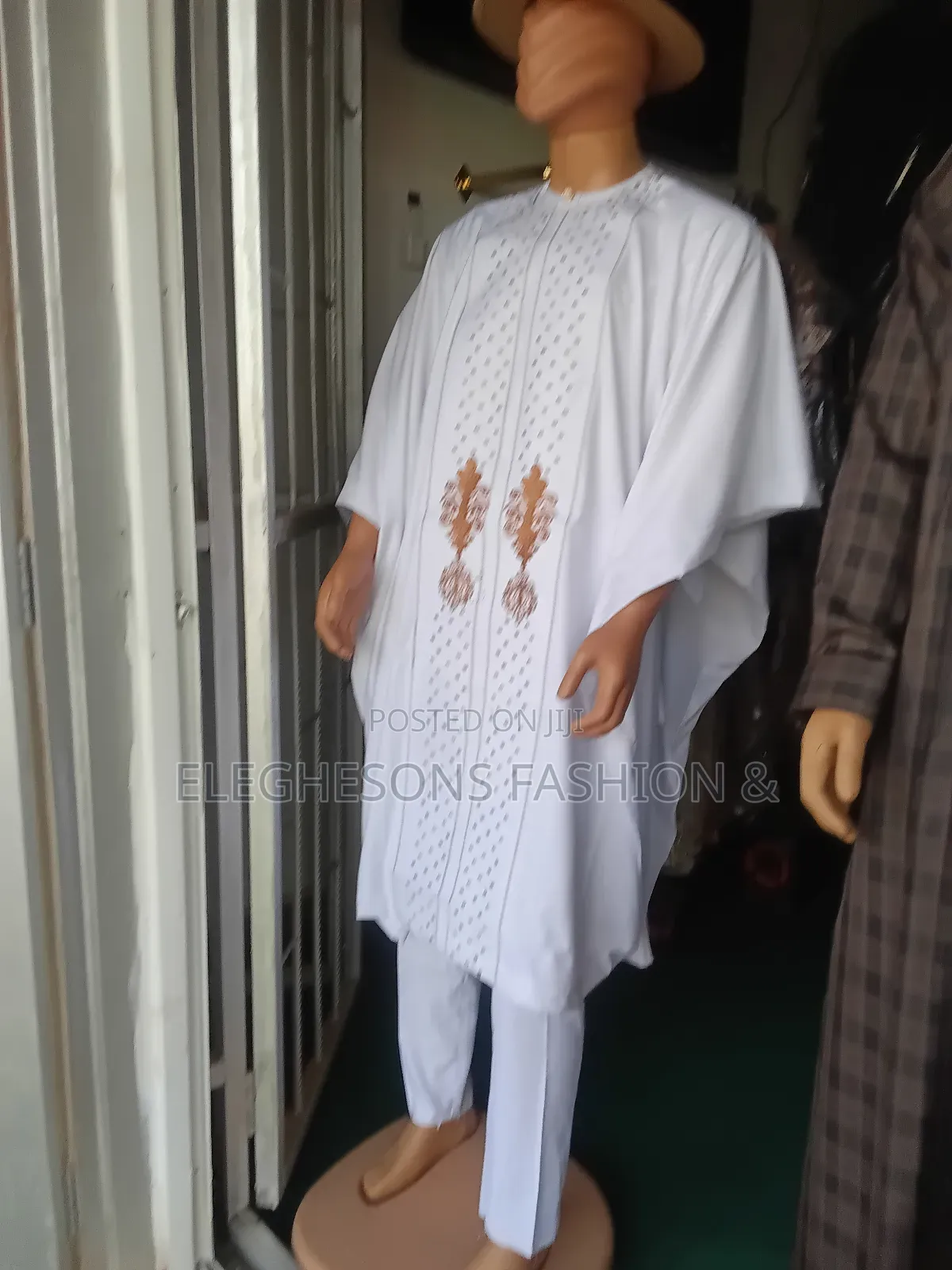 White Agbada Sokoto
