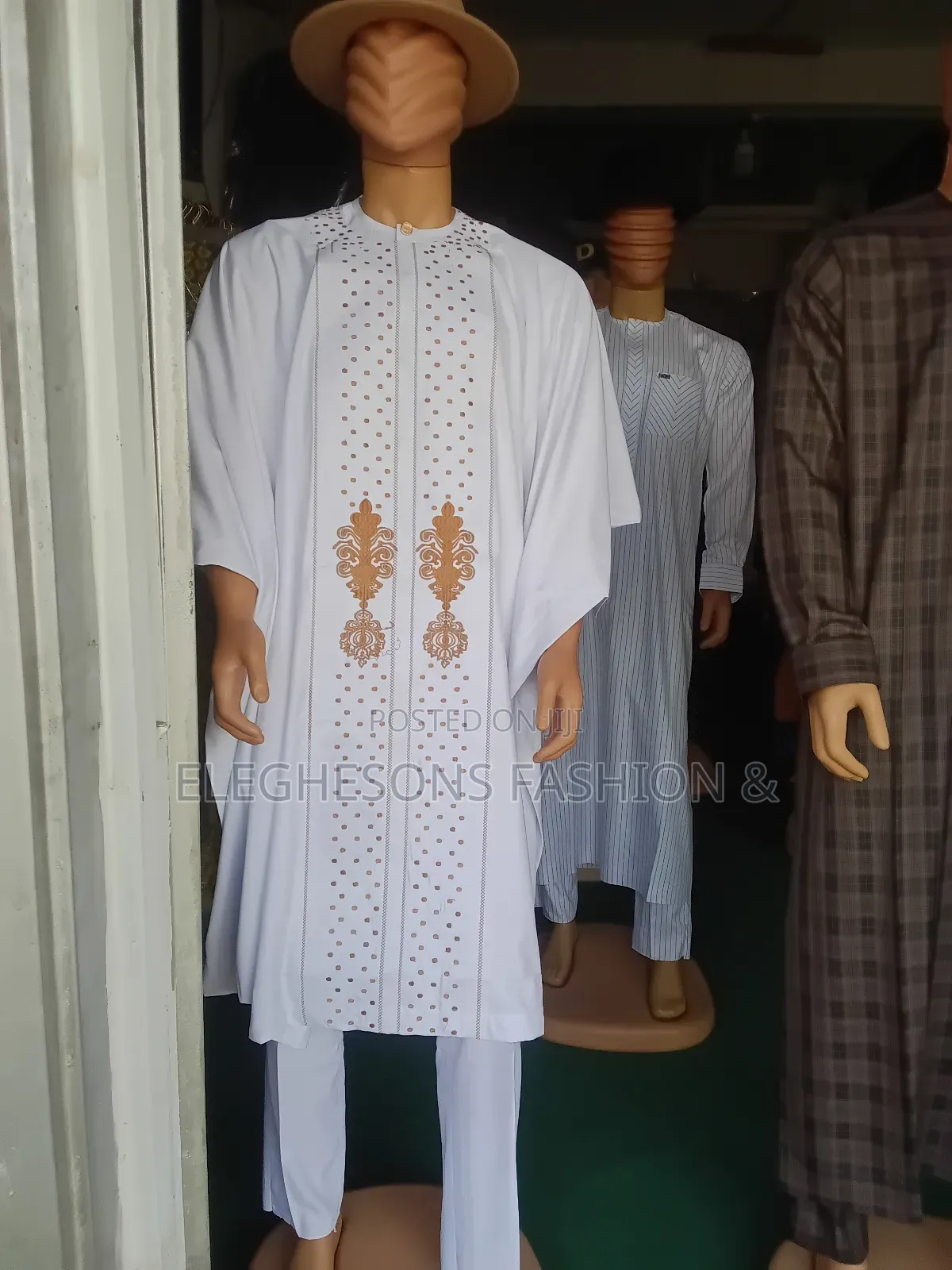 White Agbada Sokoto