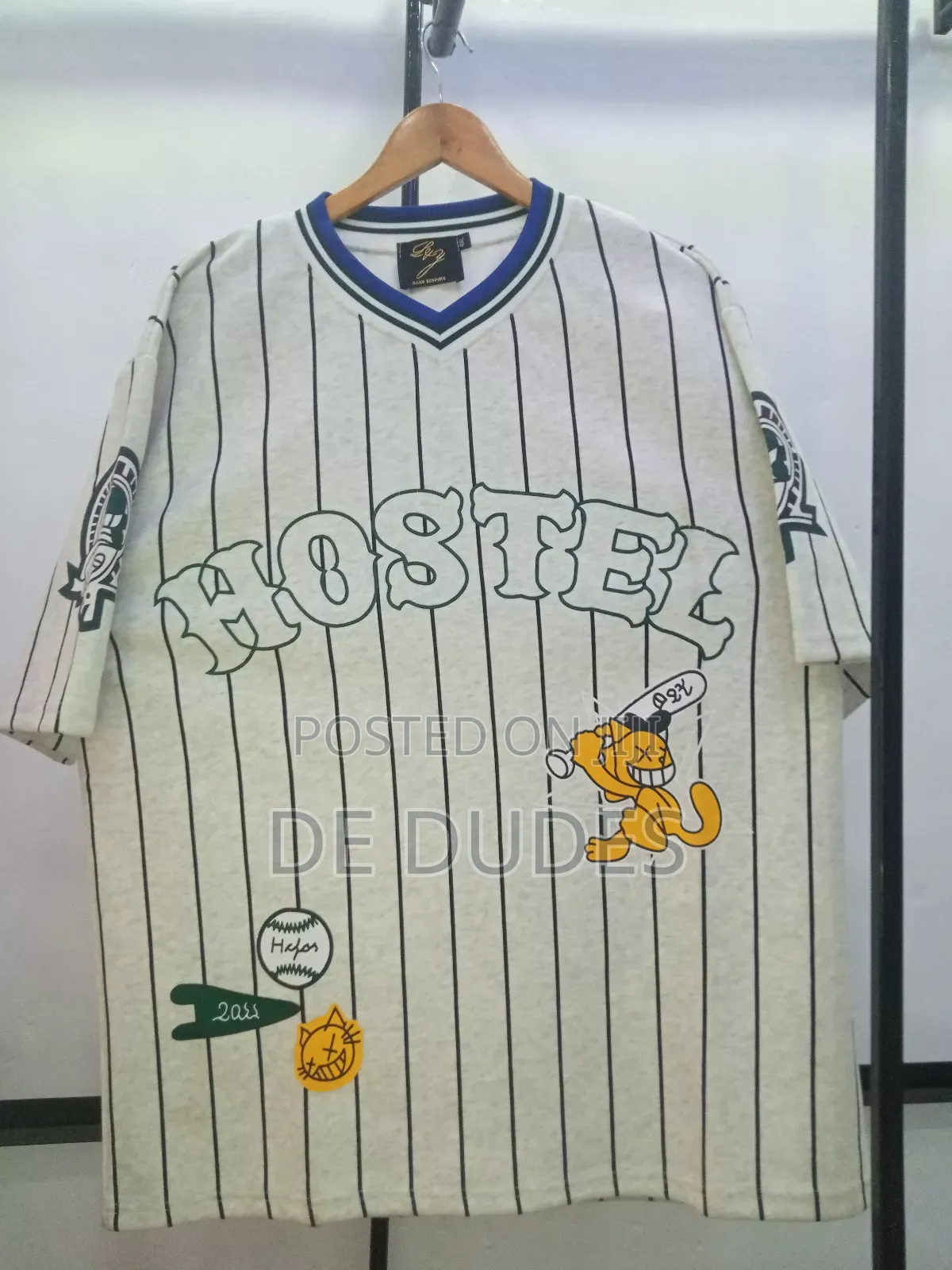 O2h Hostel Baseball Jersey