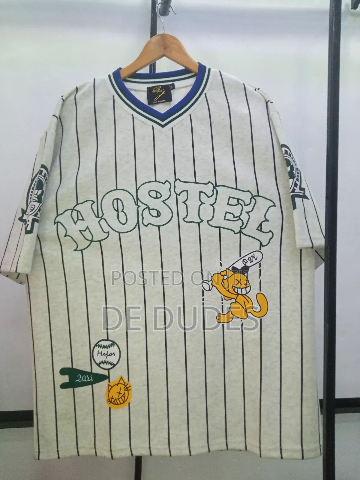 O2h Hostel Baseball Jersey