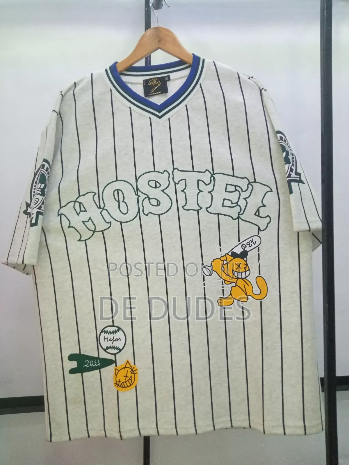 O2h Hostel Baseball Jersey