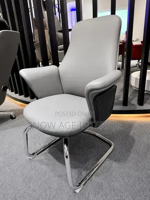 Executive Leather Visitors Chair (Sai O1)
