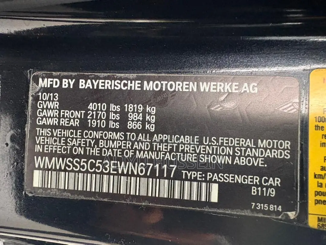 Mini Cooper 2014 Black
