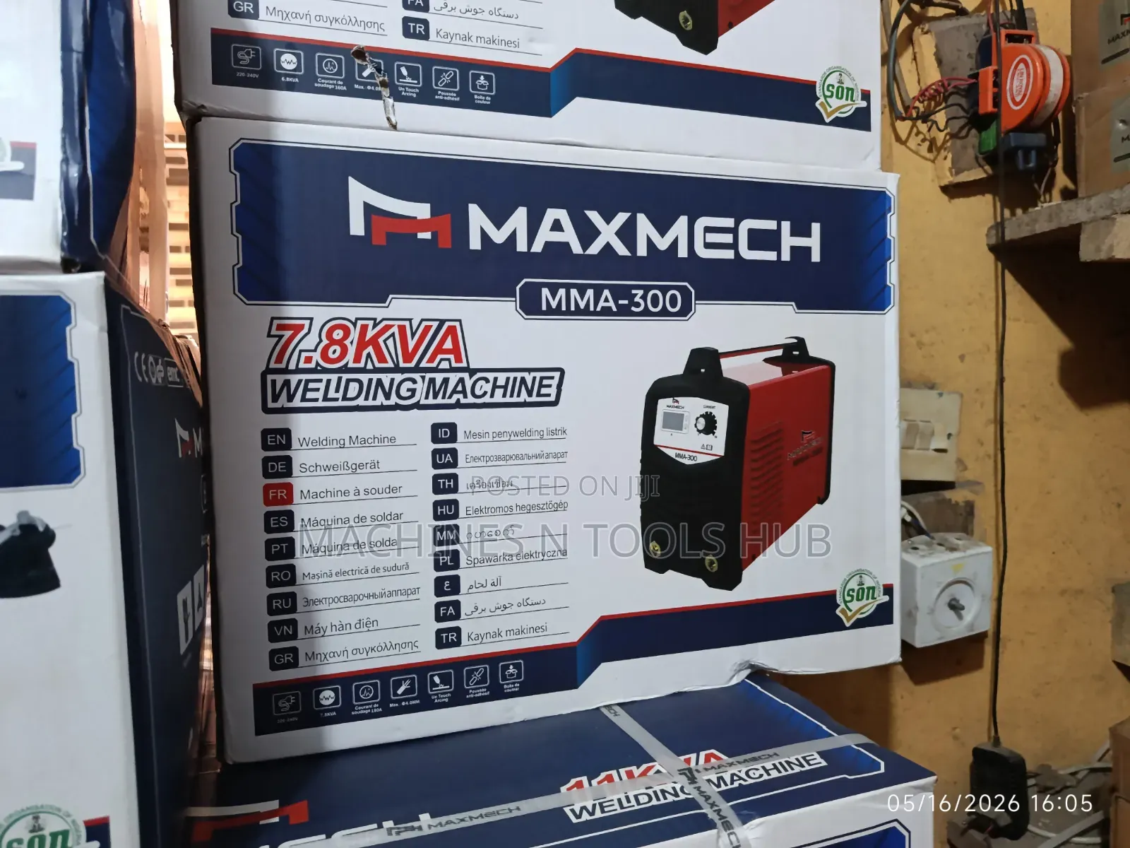 Maxmech Mma 300 7.8kva Welding Machine