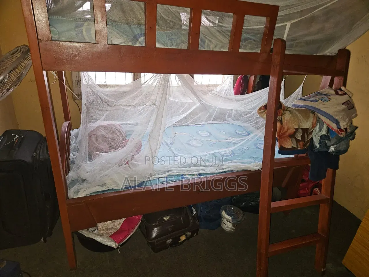 Double Decker Bed and 2 Mattress( 3ft × 6ft)