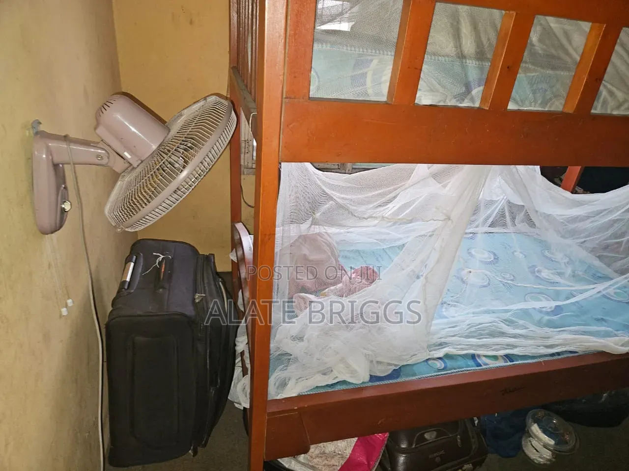 Double Decker Bed and 2 Mattress( 3ft × 6ft)