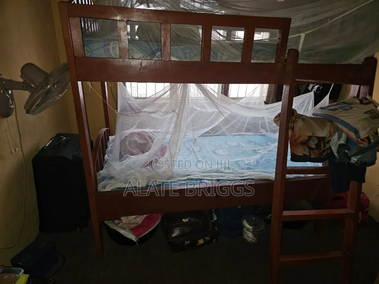 Double Decker Bed and 2 Mattress( 3ft × 6ft)
