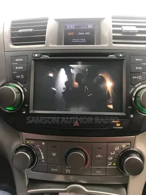 Original DVD Radio Toyota Highlander 2008 Model