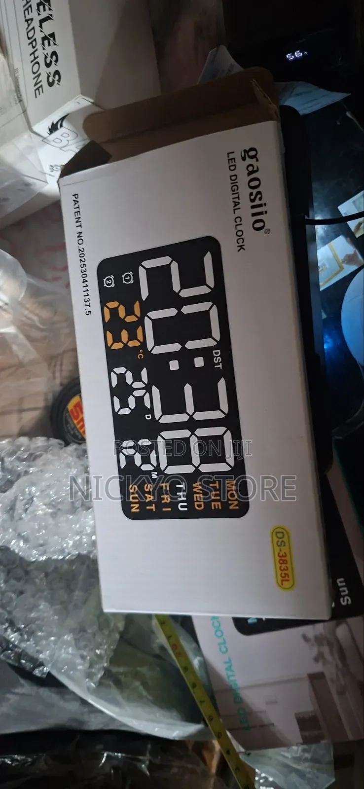 Ds-3835l Led Digital Wall Clock