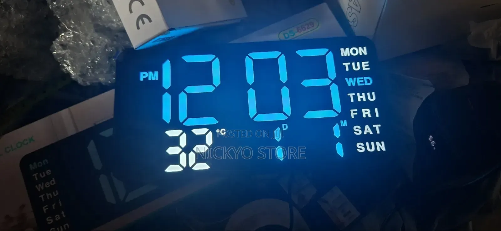 Ds-3835l Led Digital Wall Clock