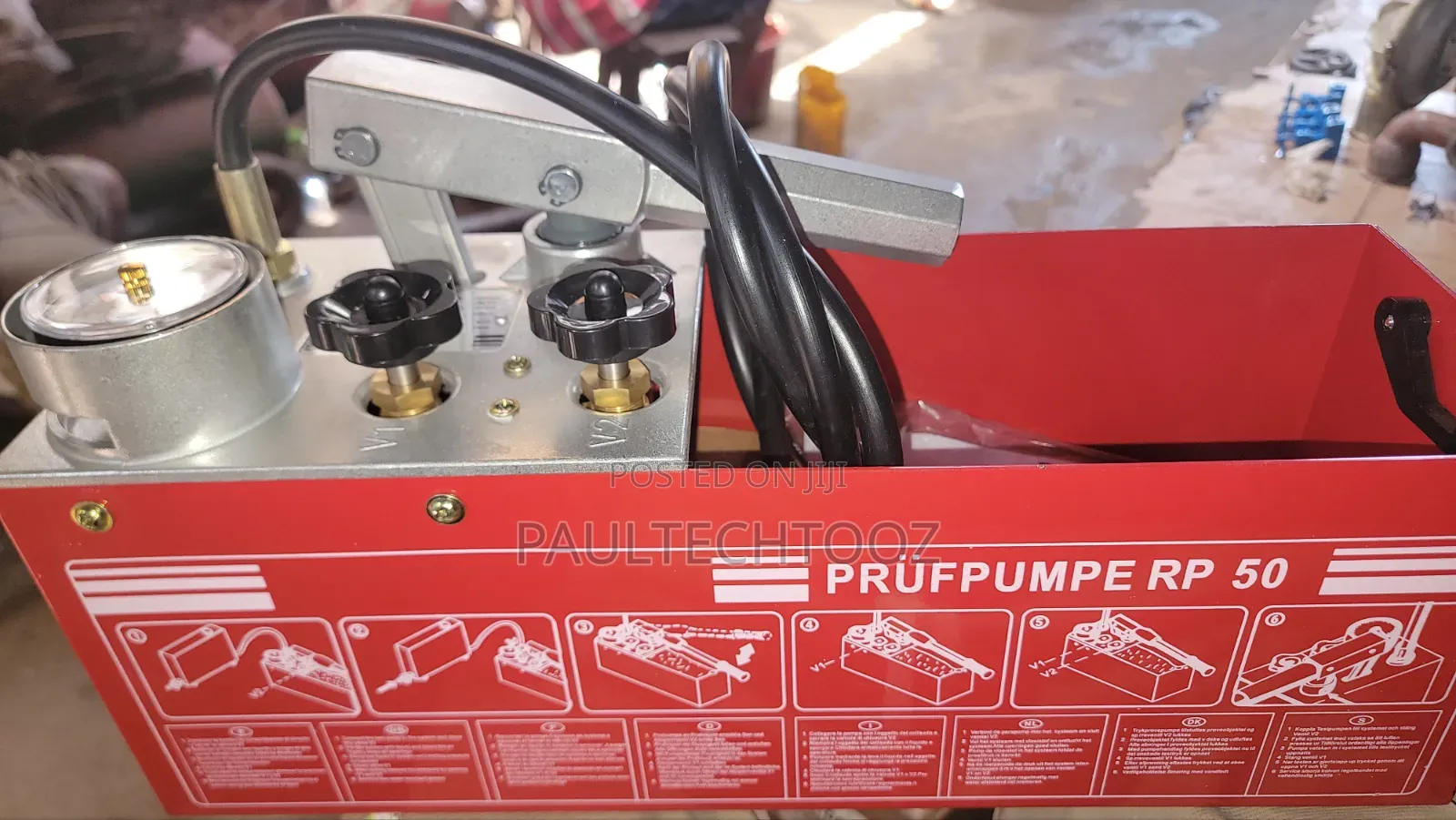 Pressure Testing Bucket