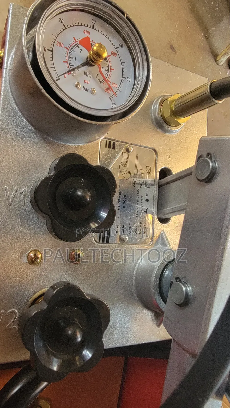 Pressure Testing Bucket
