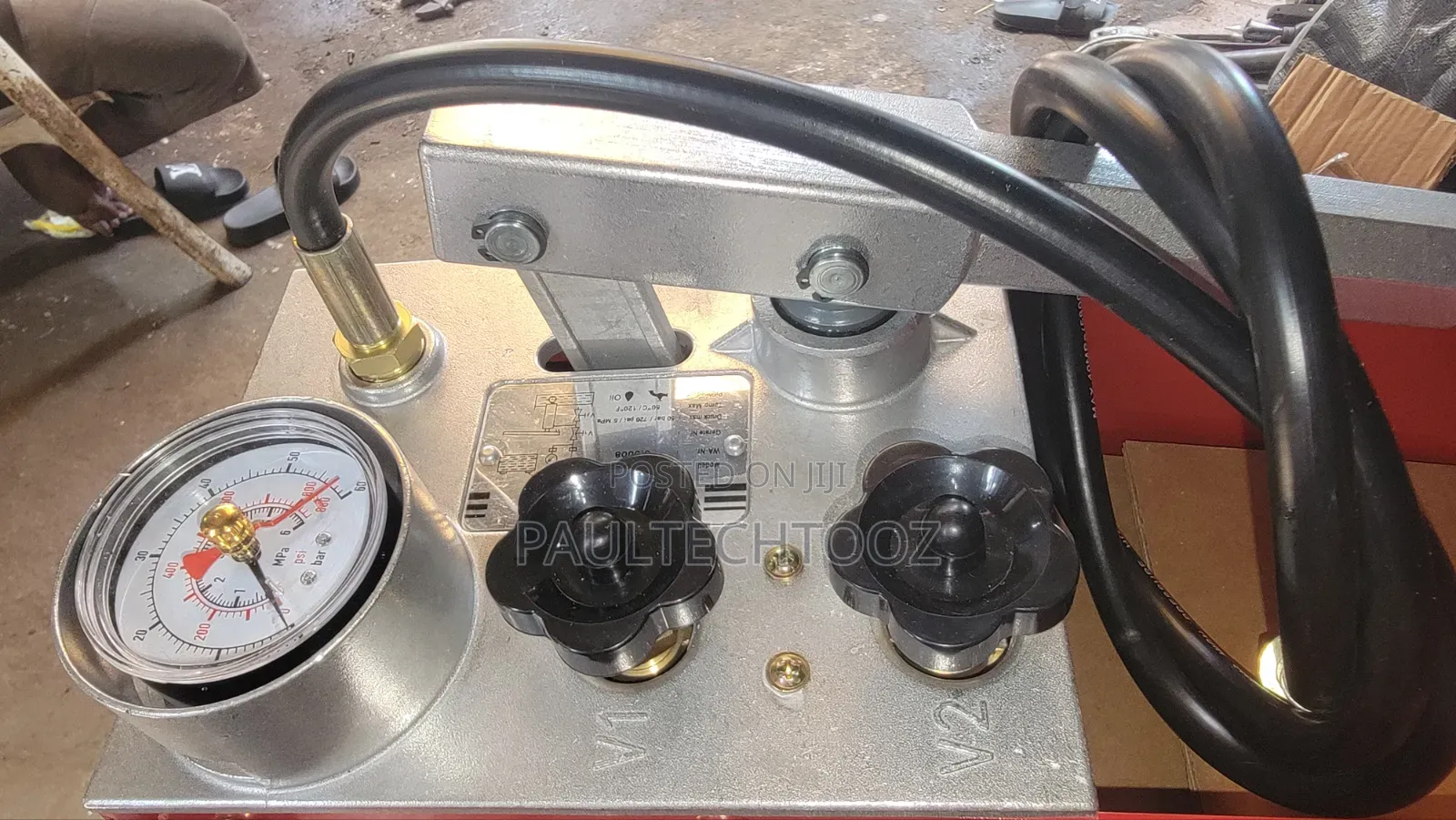 Pressure Testing Bucket