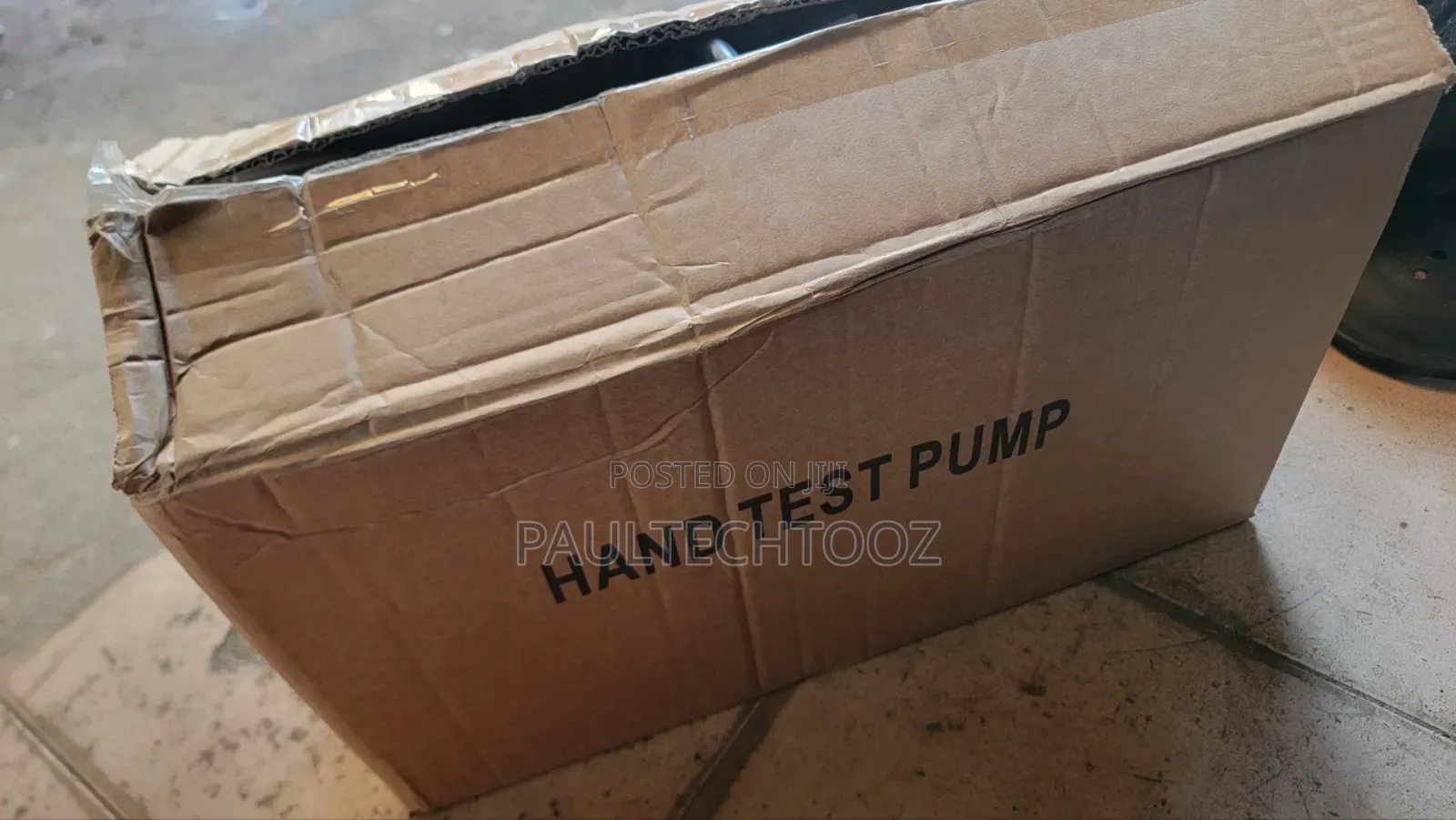 Pressure Testing Bucket
