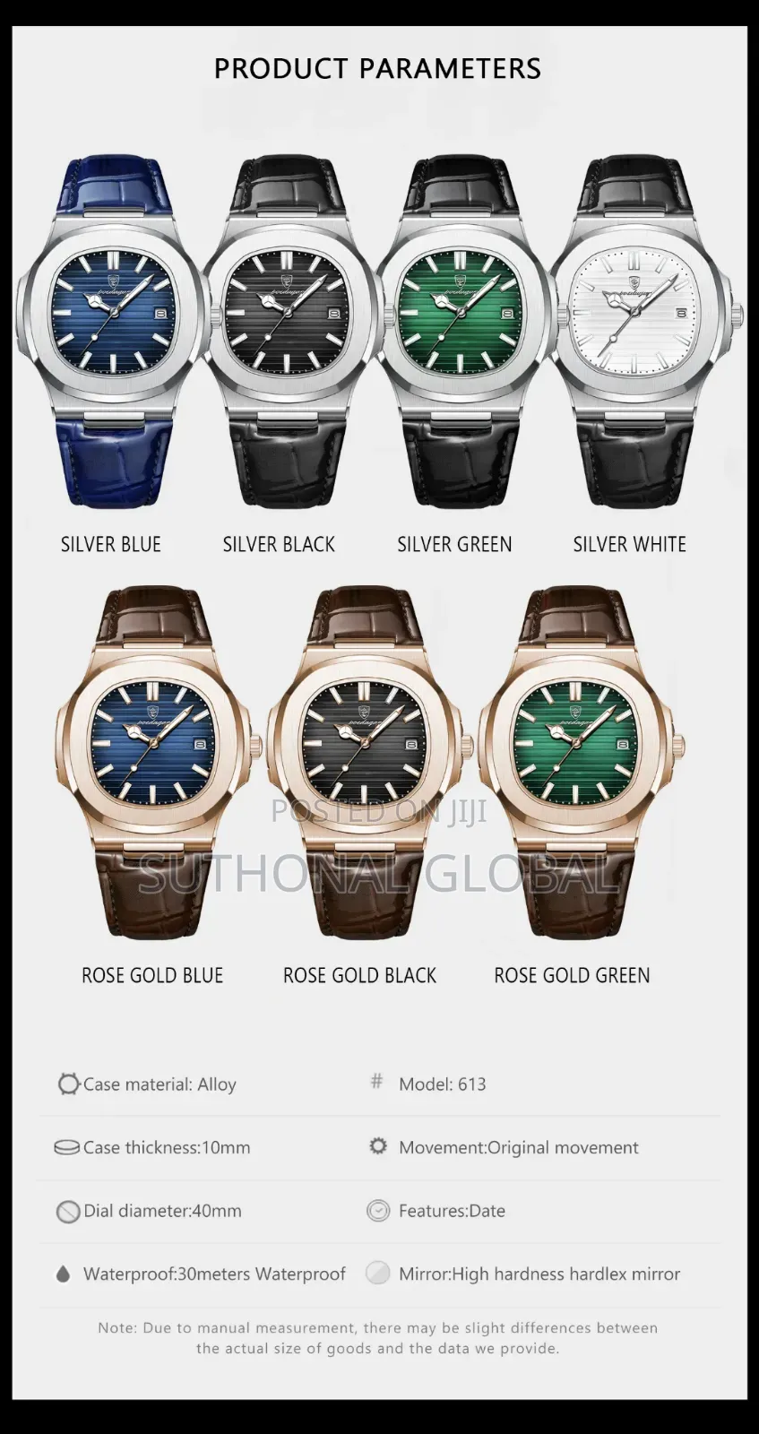 Poedgar Wrist Watch