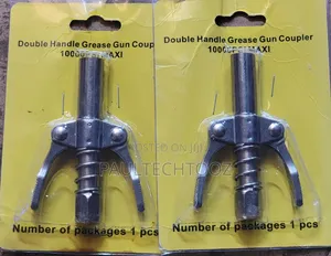 Double Handle Grease Gun Coupler