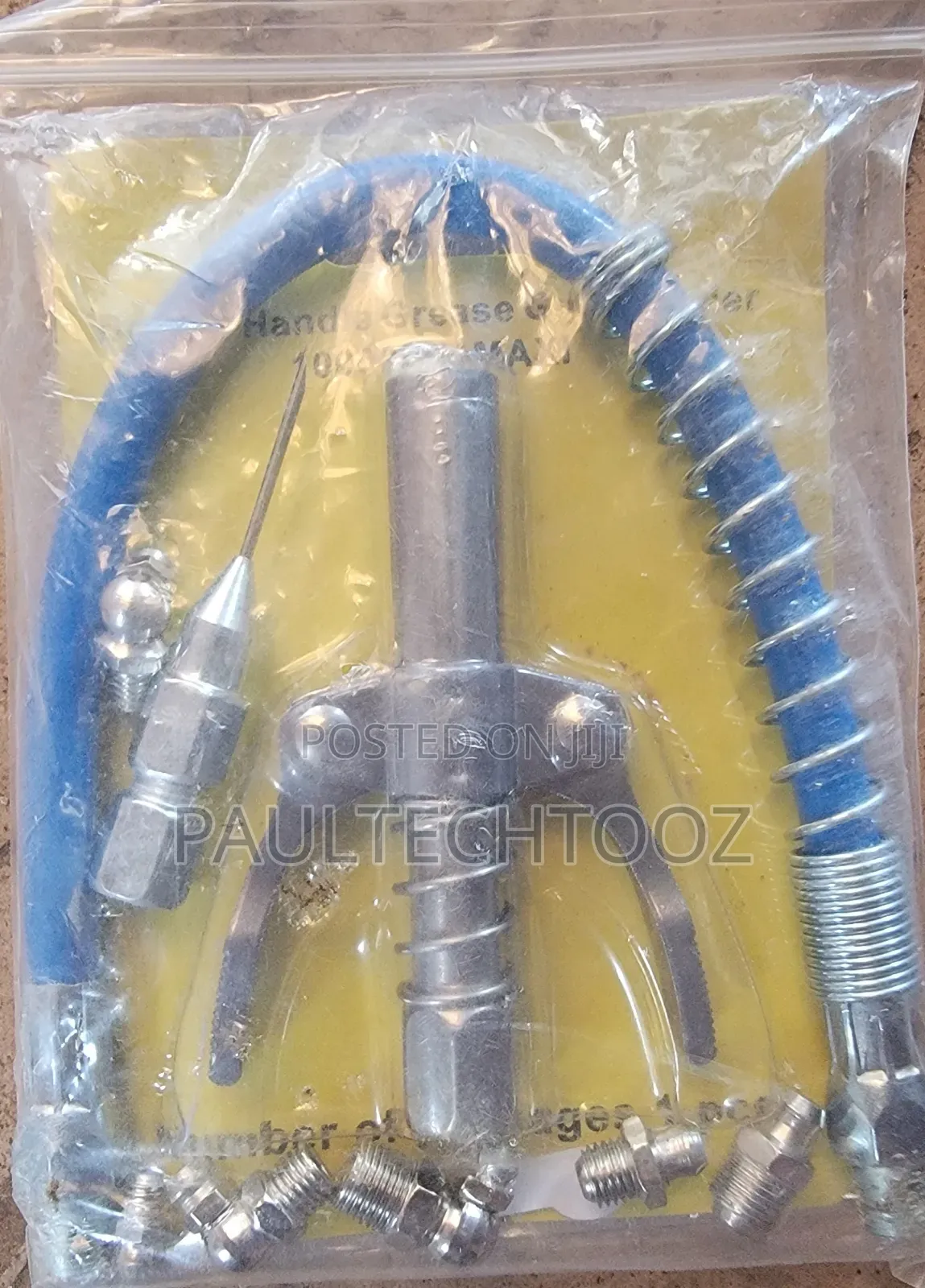 Double Handle Grease Gun Coupler