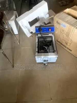 Single-Tank Stainless Steel Commercial Electric Deep Fryer