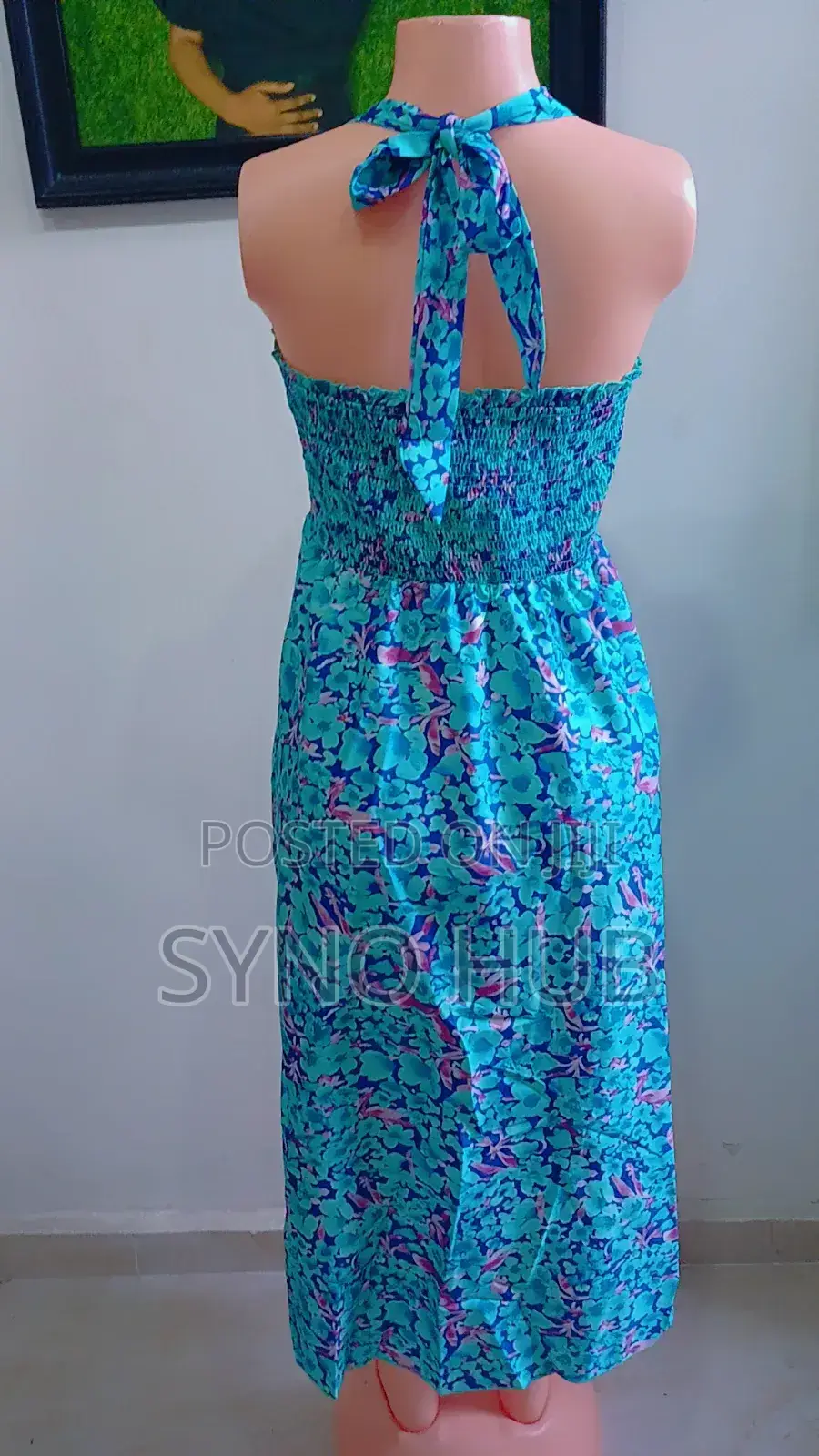 Colourful Shein Halterneck Dress
