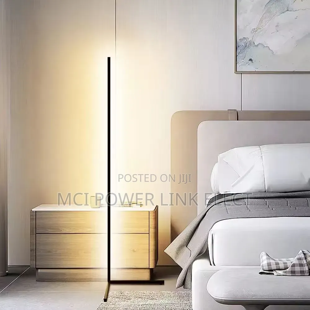 Minimalist Led Warm and Colour Changing Corner Floor/ Wall Lamp