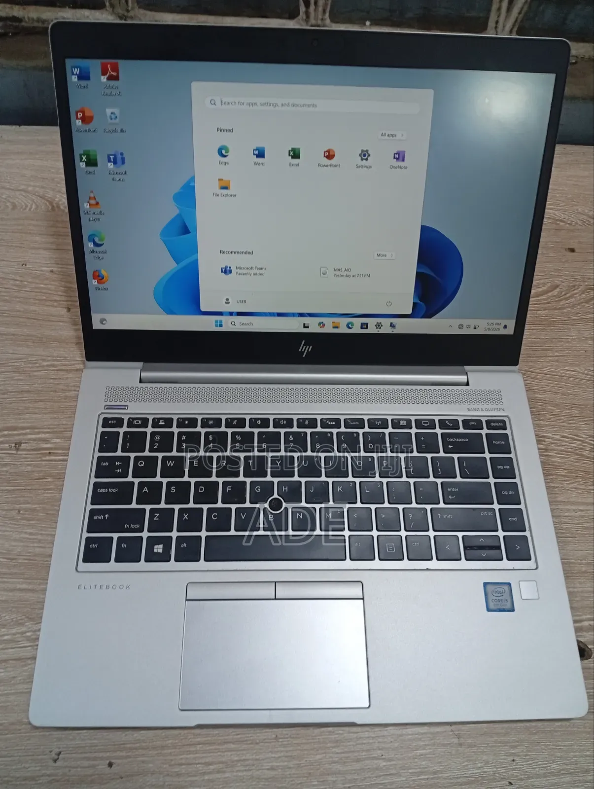 Laptop HP EliteBook 840 G6 8GB Intel Core i5 SSD 256GB