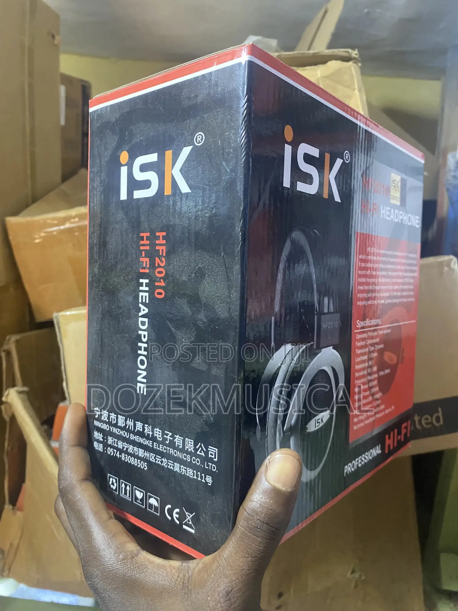 Isk Hf2010 Professional Studio Headphone