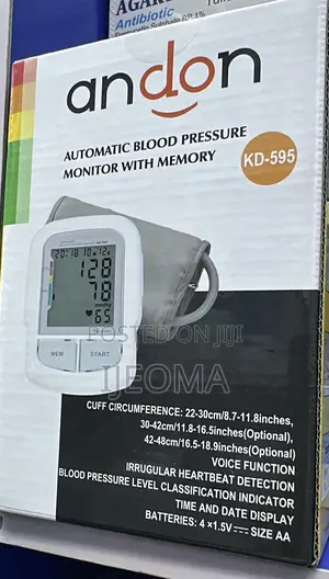 Andon Digital Blood Pressure Monitor for Home Clinic Use