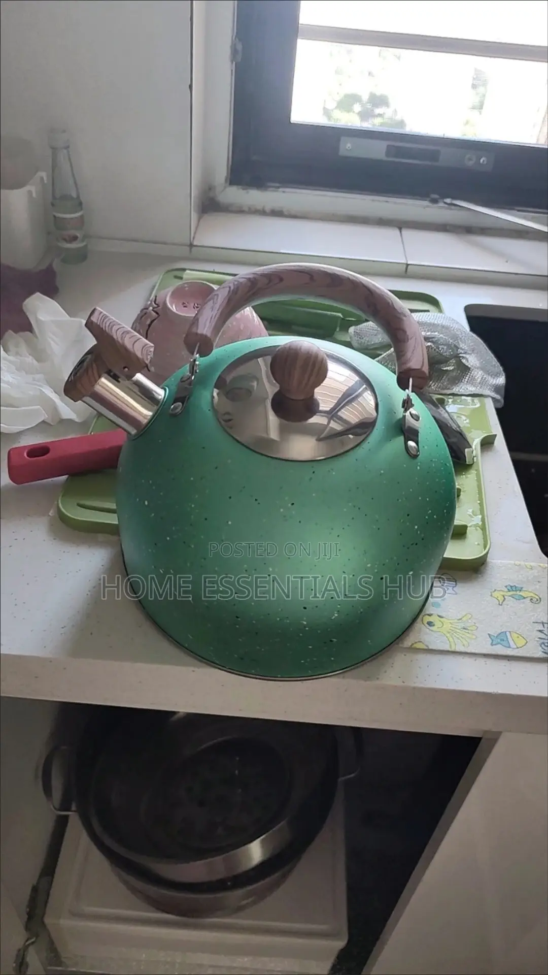 4 Litters Stainless Steel Whistle Kettle