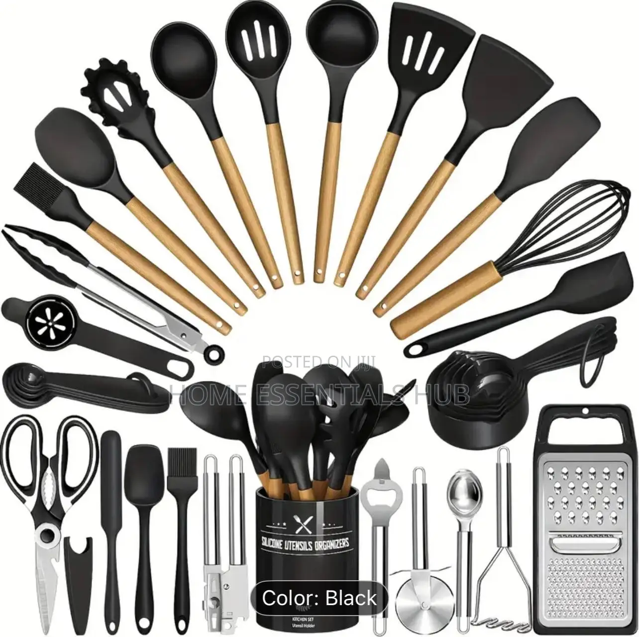 44 Pieces Silicone Kitchenware Set