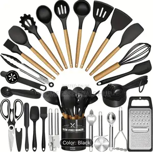 44 Pieces Silicone Kitchenware Set