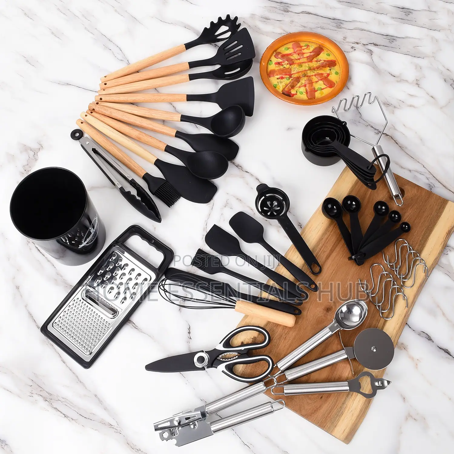 44 Pieces Silicone Kitchenware Set