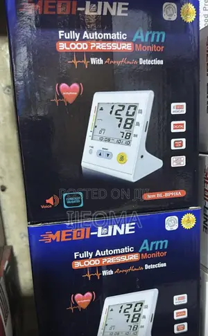 Medi Line Digital Blood Pressure Monitor for Home Clinic Use
