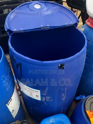 220l Open Top Plastic Storage Drum – Heavy Duty Industrial Barrel