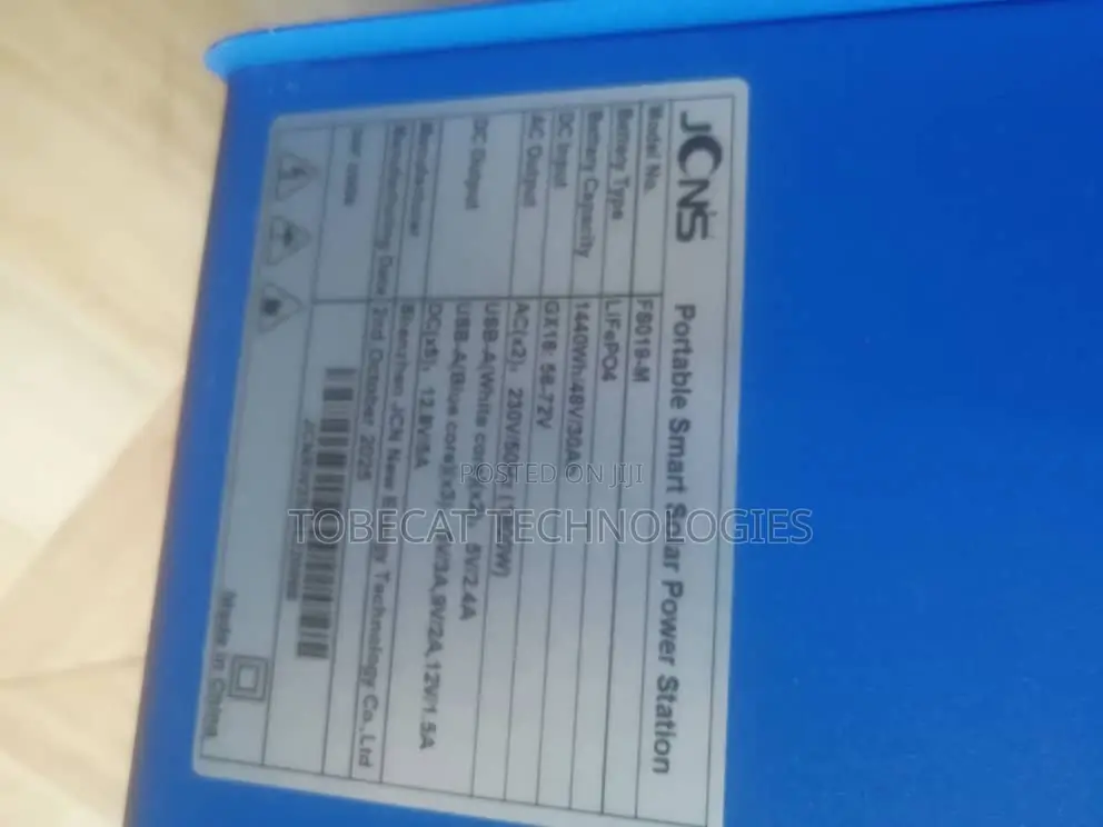 1800w JCNS Solar Generator