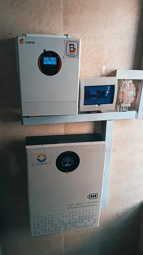 3.5kva Solar Solution System With Lithium Ion Battery