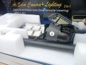 300w Solar-Powered Led Street Light and CCTV Security Camera Unit
