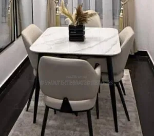 4 Seater Timeless Marble Dining