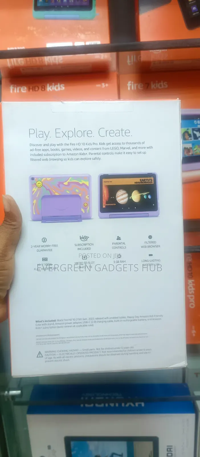 New Amazon Fire HD 10 Kids Pro 32 GB