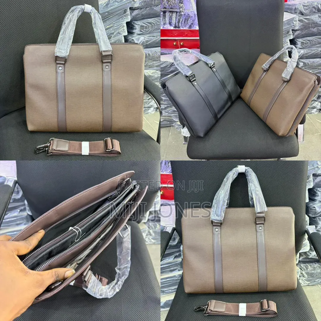 Quality Designer Briefcase | Spacious Multi-Compartment With Inner Zip