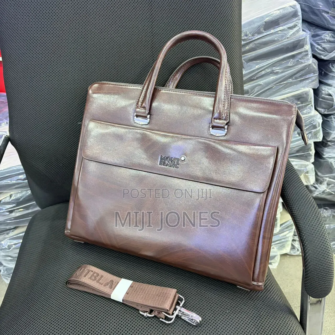 Quality Designer Briefcase | Spacious Multi-Compartment With Inner Zip
