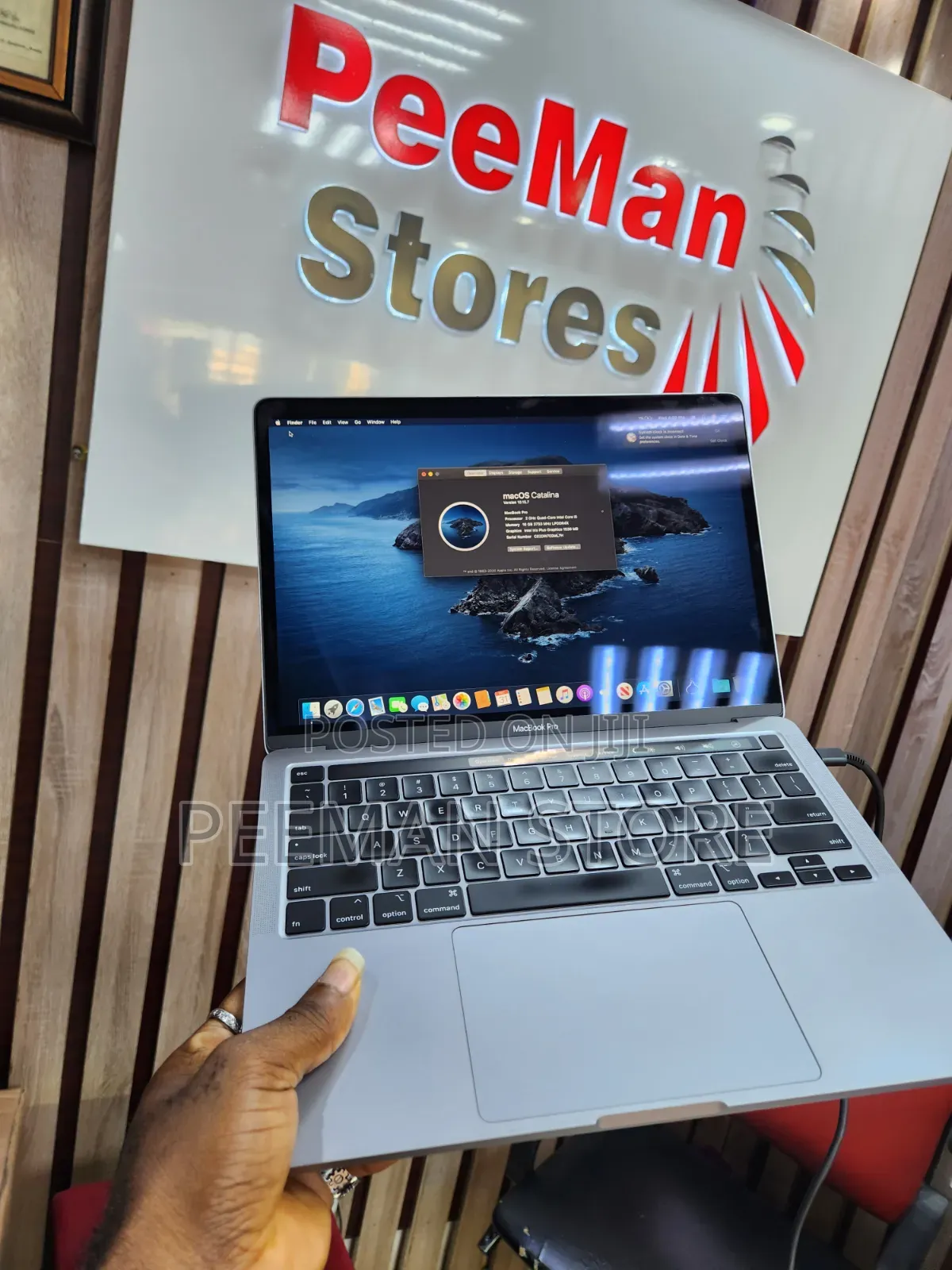 Laptop Apple MacBook Pro 2020 16GB Intel Core i5 SSD 512GB