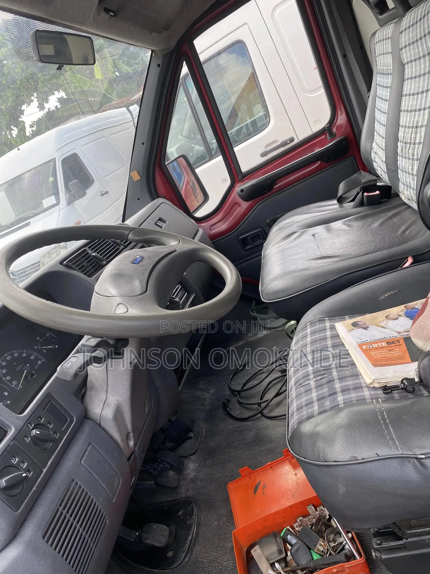 Fiat Ducato 2002 Red