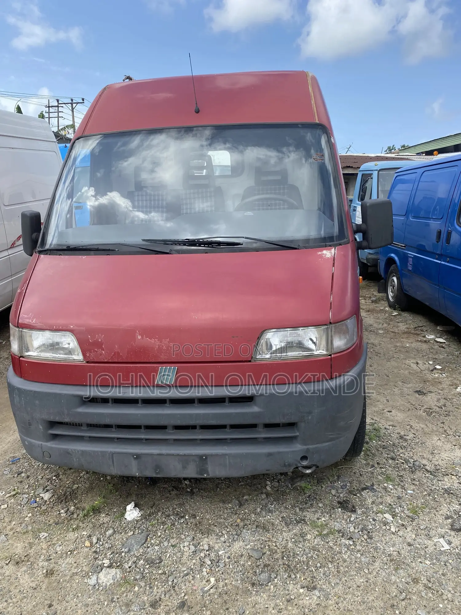 Fiat Ducato 2002 Red