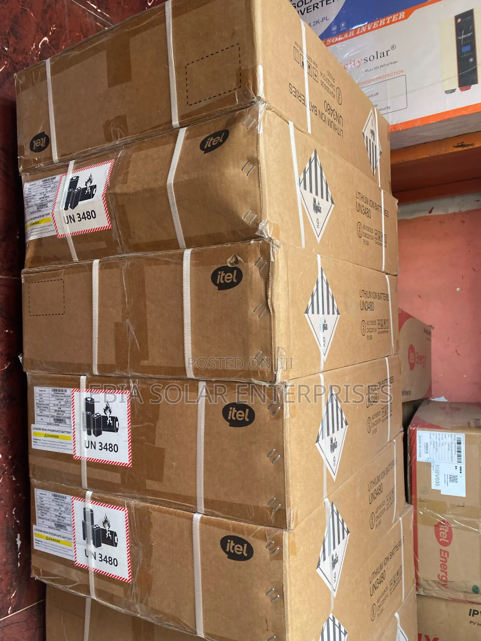 5kwh Itel Lithium Battery 24v