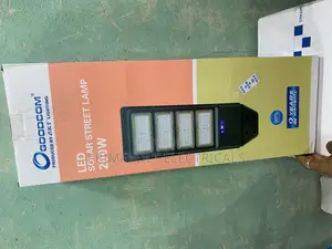 Solar Street Lamp 200watts With Inbuilt Panels