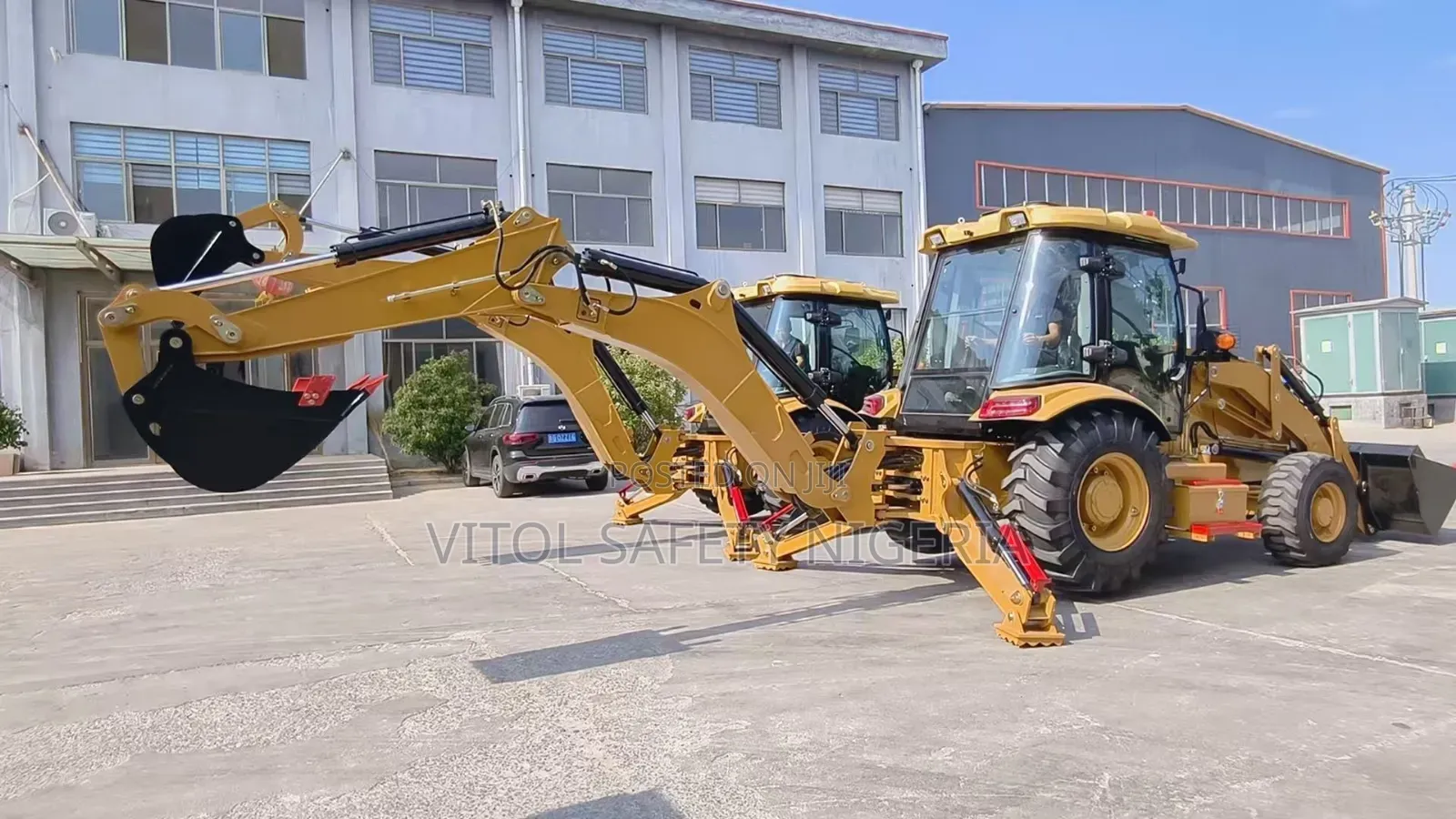 Backhoe Loader Machine (Oceanic)