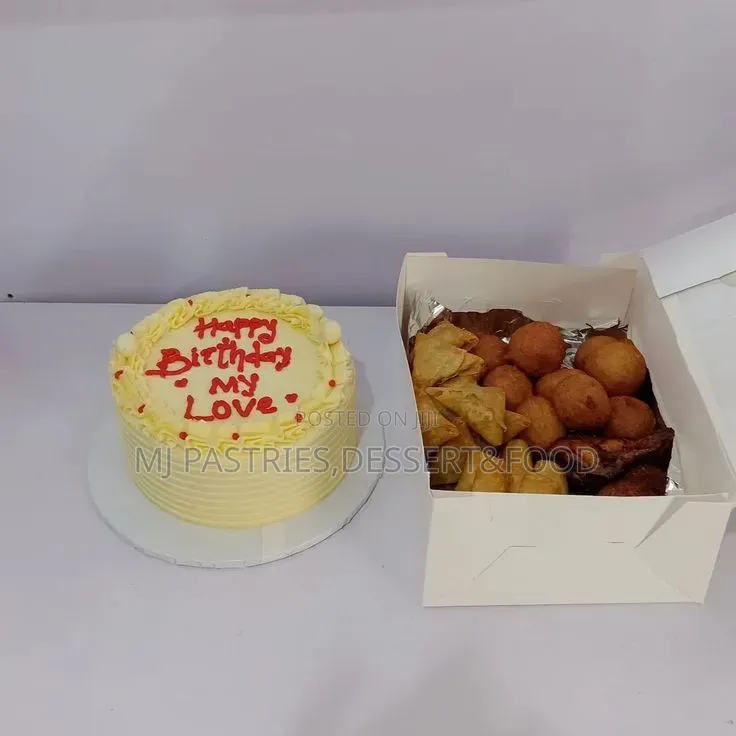 Cake and Small Chops Package
