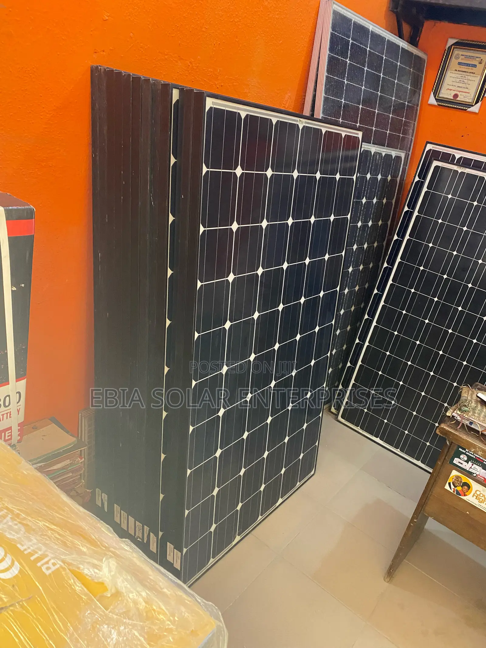 350watts Trina Solar Panel Black Flame