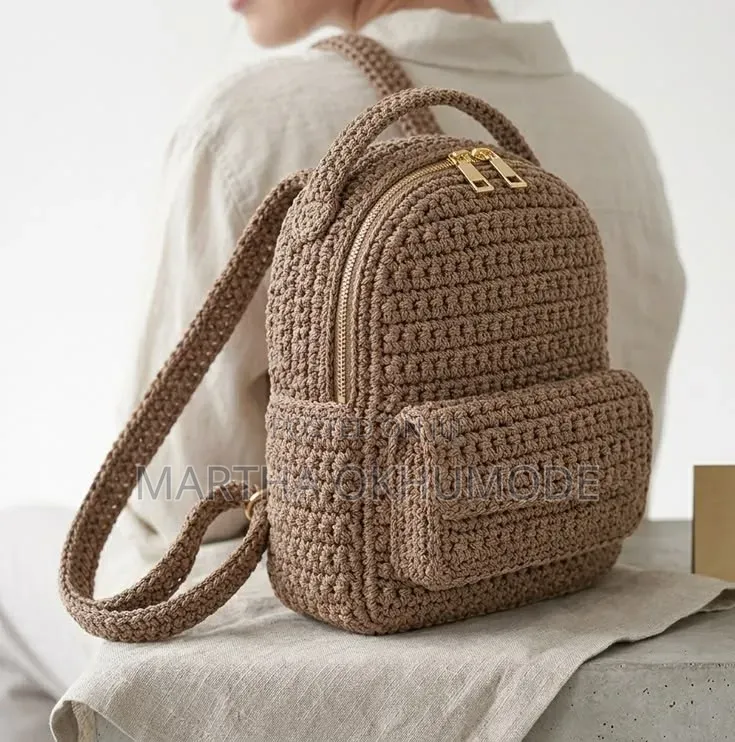 Crochet T Backpack