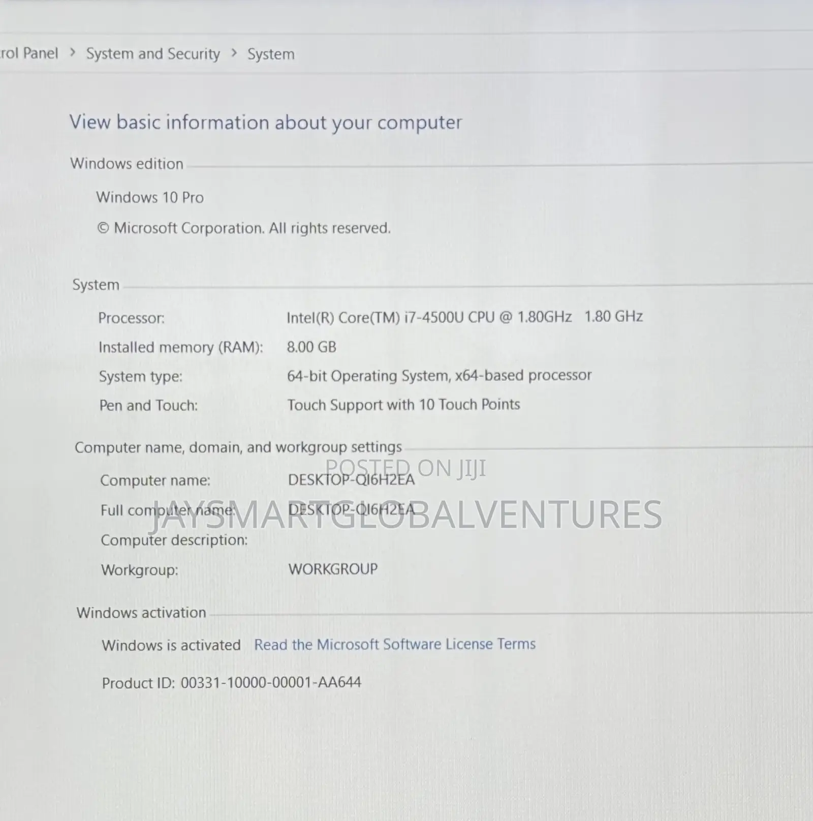 Laptop Dell Inspiron 15 7537 8GB Intel Core i7 SSD 256GB